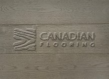 White Oak, Canfloor, Hand-Scraped, 6-1/3" x 3/4" Color:  Smoke Grey

                                 Engineered Flooring Kelowna
