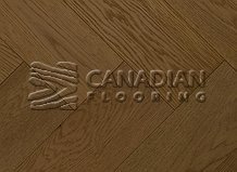 White Oak, Grandeur, 5" x 3/4", Herringbone Collection Color: Lagom

                                 Engineered Hardwood Flooring - Toronto, Ontario