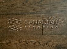 White Oak, Canfloor, 6.5" x 3/4", Wire-Brushed FinishColor:  Country Brown

                                 China Engineered flooring