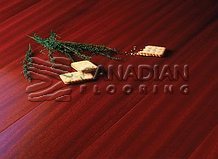 Solid Brazilan Cherry (Jatoba), SUNCA,  3-1/4" x 3/4",  Color:  Rose

                                 Hardwood Flooring Barrie
