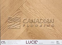 Engineered White Oak, Lucid, 7-1/2" x 3/4"   Color:  Bare HB

                                 Engineered Flooring Clarington