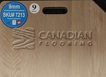 Luxury Vinyl Flooring, Canfloor, Vancouver Collection,  9.0 mm, with 2.0 mm IIC-73/STC-72 underpadColor: 7213

                                 Vinyl Flooring Clarington