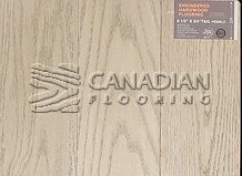 Engineered White OakWeiss, 6.5" x 3/4"Color: Pebble

                                 3/4" (19 mm) Engineered flooring