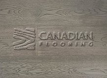 White Oak, Canfloor, Hand-Scraped, 6-1/3" x 3/4" Color:  Crest Grey

                                 Engineered Flooring Halton Hills