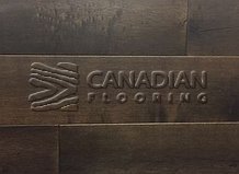 Engineered Hard Maple, Brand Surfaces, 7-1/2" x 3/4",  Color:Warm Onyx

                                 Engineered Flooring Hamilton