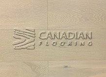 Engineered White Oak CANFLOOR, 7-1/2" x 3/4" Color: Light House

                                 Engineered Hardwood Flooring - Toronto, Ontario