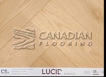 Engineered White Oak, Lucid, 7-1/2" x 3/4"   Color:  Essence HB

                                 Engineered Flooring Richmond Hill