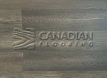 White Oak, Canfloor AN, 5.0" x 3/4", Wire-Brushed FinishColor:  Charcoal

                                 Engineered Flooring Oakville