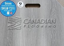 Luxury Vinyl Flooring, Canfloor, Vancouver Collection,  9.0 mm, with 2.0 mm IIC-73/STC-72 underpadColor: 7211

                                 Vinyl Flooring St. John's