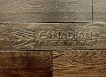 Engineered White Oak, Brand Surfaces,  6-1/2" x 3/4",   Color: Smoked Tobacco

                                 Engineered Flooring Guelph