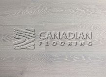 White Oak, Pravada, Artistique Collection, 9.5" x 9/16"  Color:  Pierre

                                 Engineered Flooring Oakville