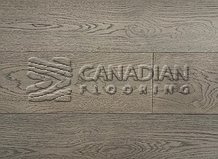 White Oak, Canfloor, Hand-Scraped, 6-1/3" x 3/4" Color:   Smoke Grey

                                 Engineered Flooring Kitchener