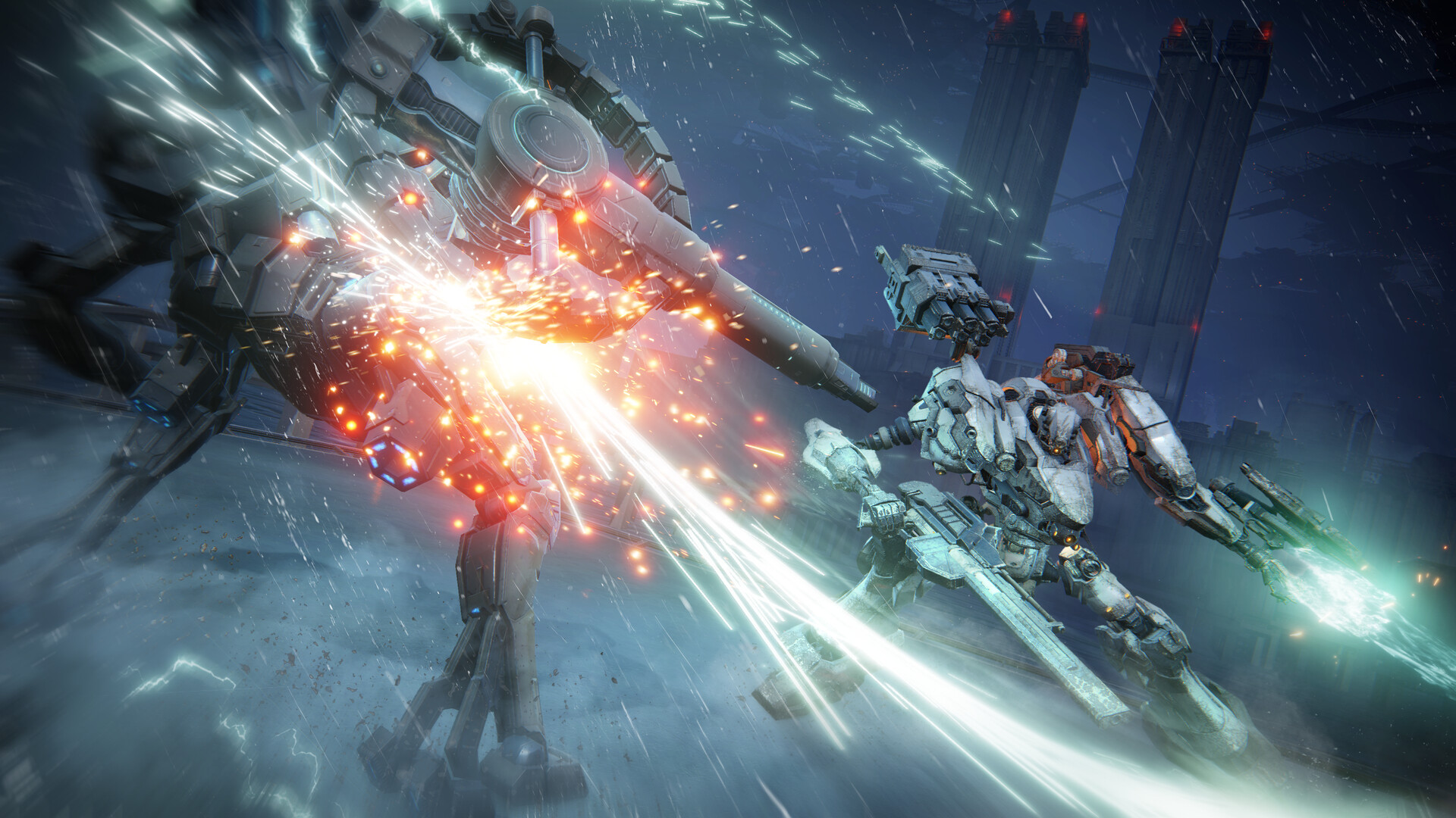 A gameplay screenshot of Armored Core 6: Fires of Rubicon