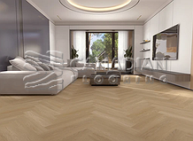 Luxury Vinyl Flooring, Woden Herringbone, 7.0 mm, Color: H03-Honey Oak

                                 Vinyl Flooring Pickering