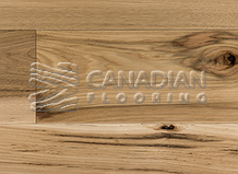 Hickory, Superior Enhanced, 5.0" x 3/4", Brushed Finish Color: Natural

                                 Engineered Flooring London, Ontario